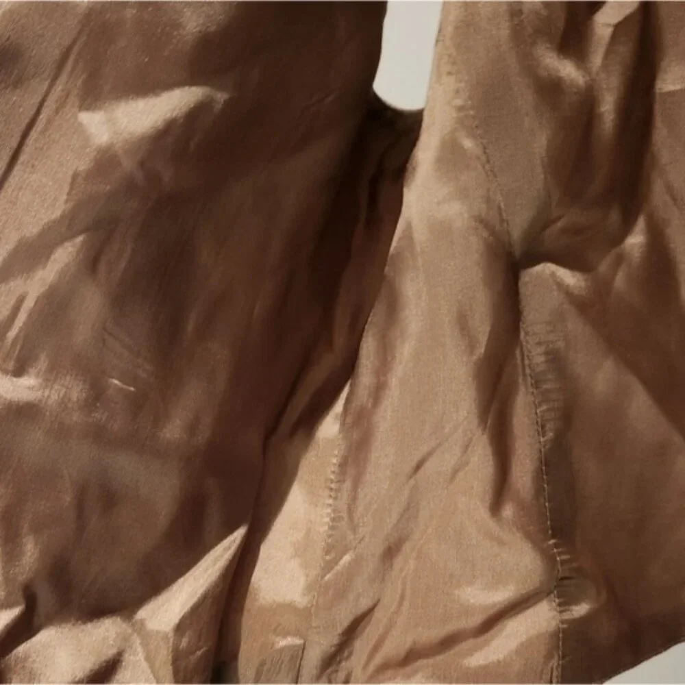Tristan And Iseut Wool Blend‎ Tan Suit Vest Tailored Elegance